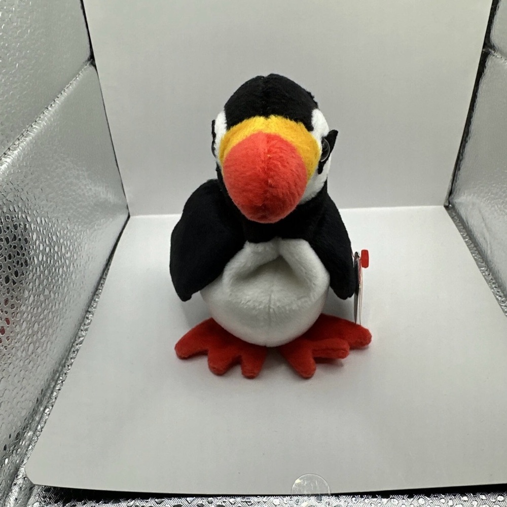 Puffer the Puffin TY Beanie Baby NWT - Picture 4 of 7
